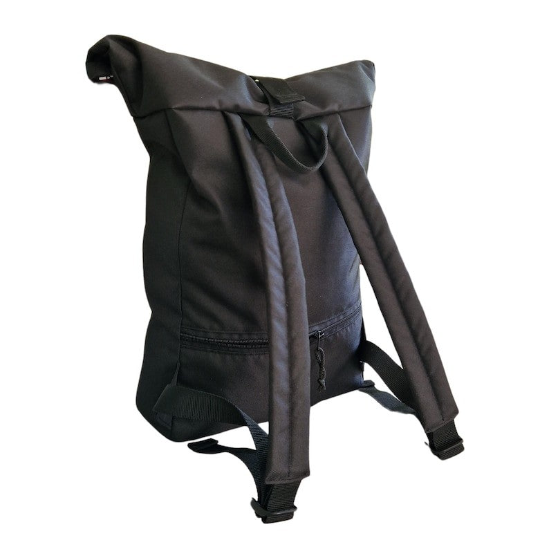 Waterproof Rolltop Backpack - Orange Pattern